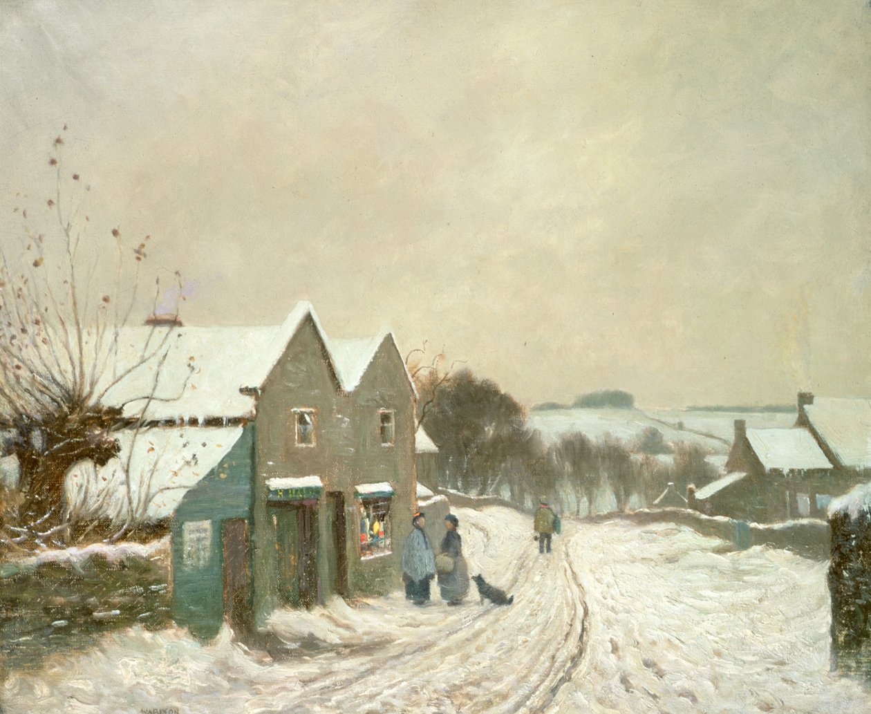 Invierno en Turkdean de William Augustus Rixon
