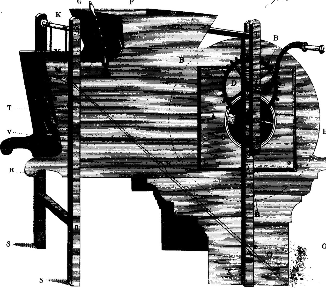 Fleuron del libro: Ciento seis placas de cobre de máquinas mecánicas e implementos de agricultura, aprobados y adoptados por la Sociedad para el fomento de las artes, manufacturas y comercio, ... Cuidadosamente corregido y revisado por Alexander Maby de William Bailey
