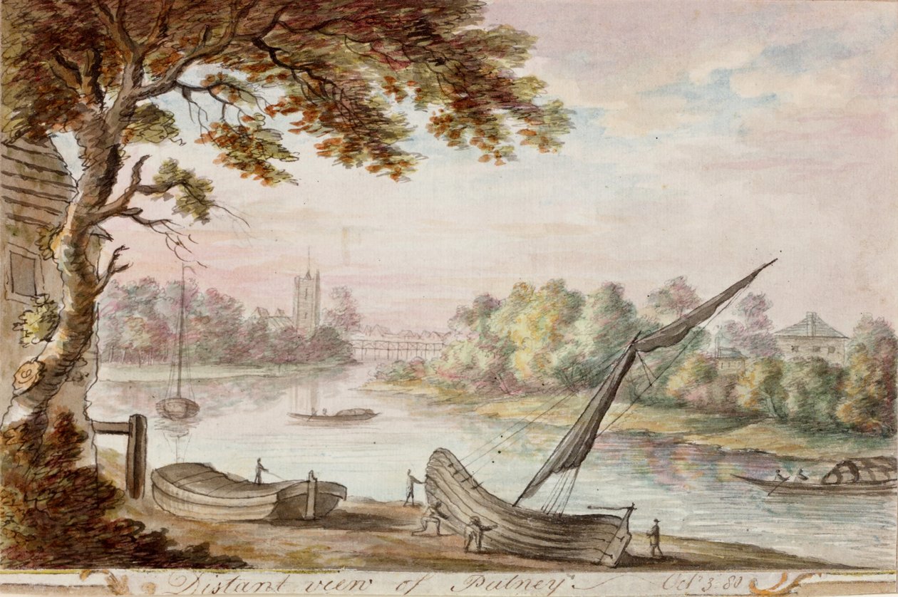 Vista Distante de Putney de William Beilby