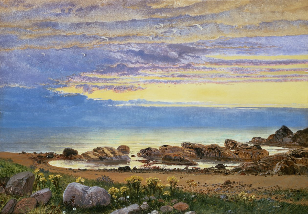 Amanecer sobre el Mar de William Bell Scott