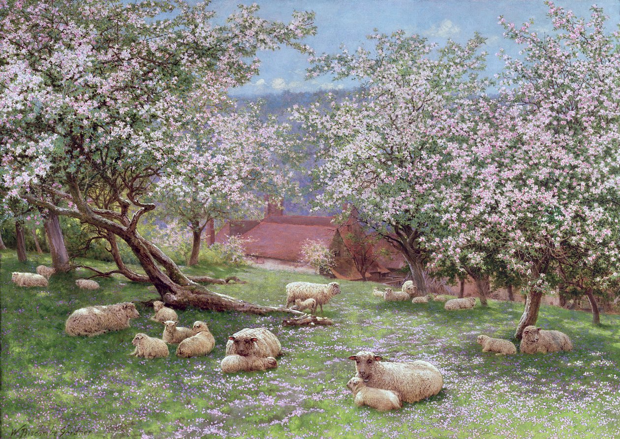 Flor de manzano de William Biscombe Gardner