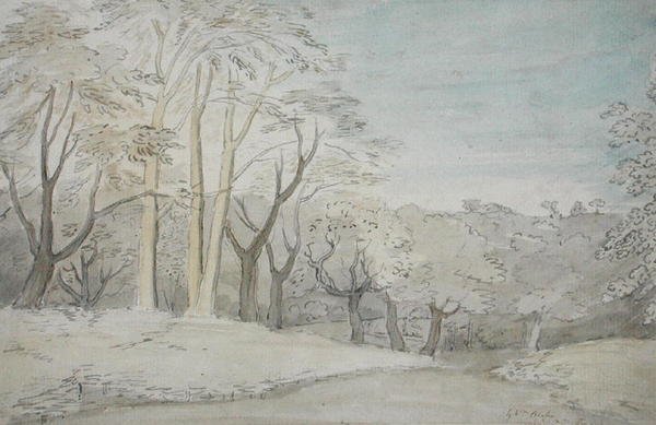 Un Paisaje Boscoso, c.1801 de William Blake