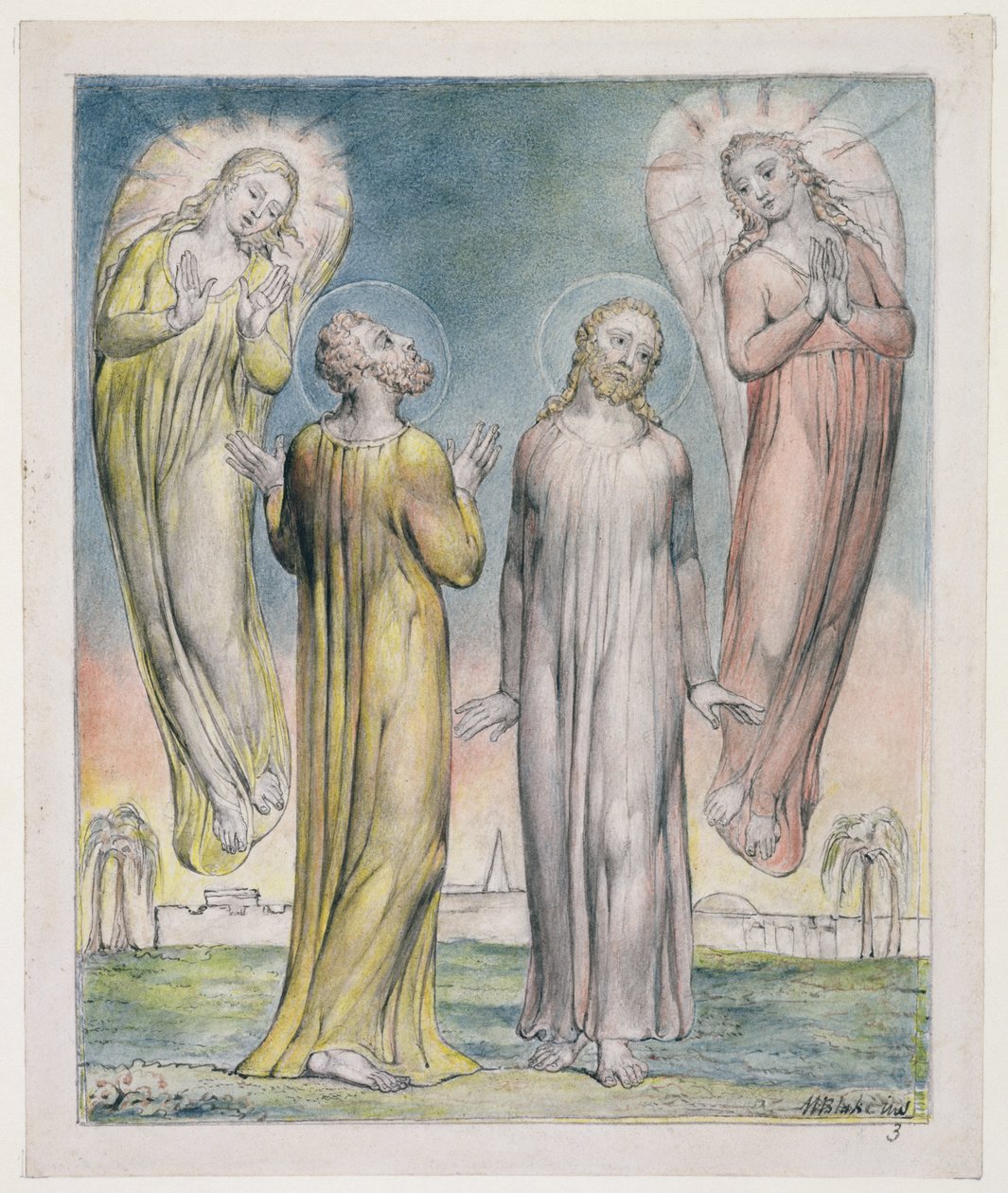 Andrés, Simón Pedro Buscando a Cristo, ilustración de 