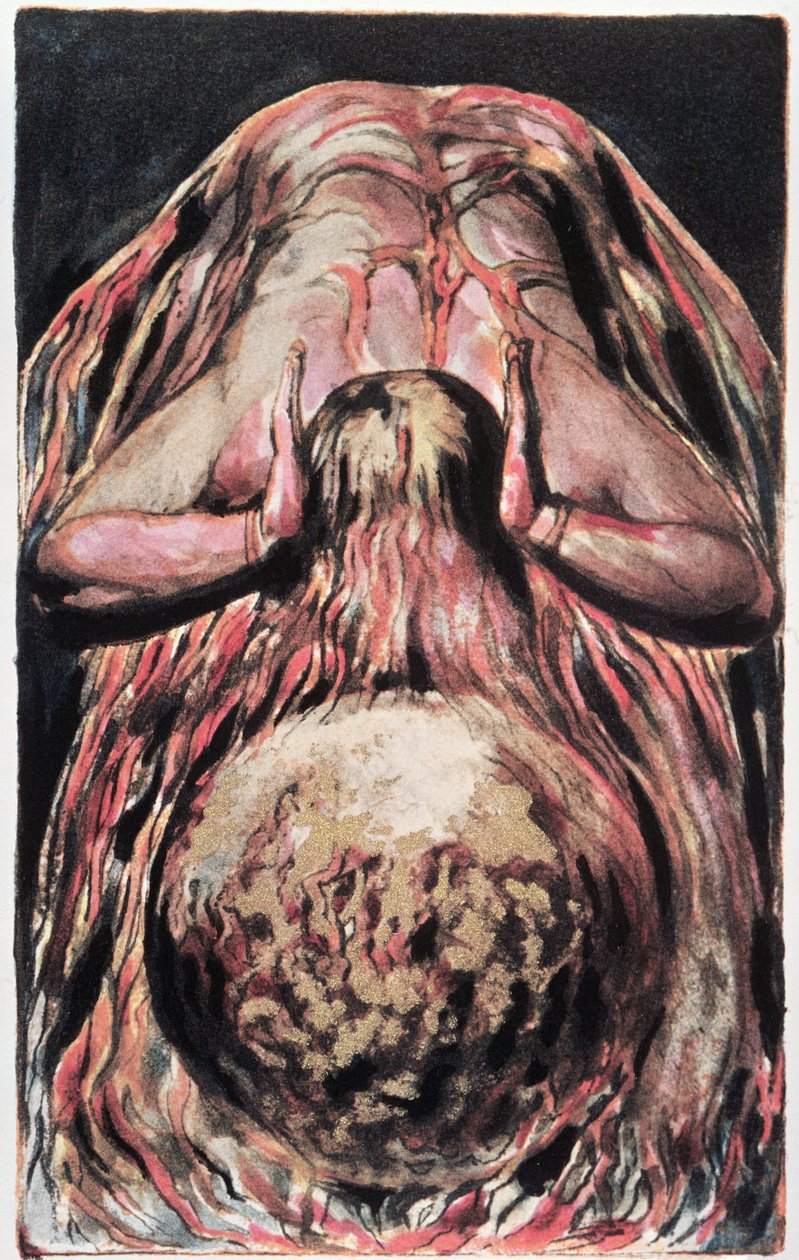 Libro de Urizen; reinterpretación de Blake de la Creación de Eva en la Creación de Enitharmon, 