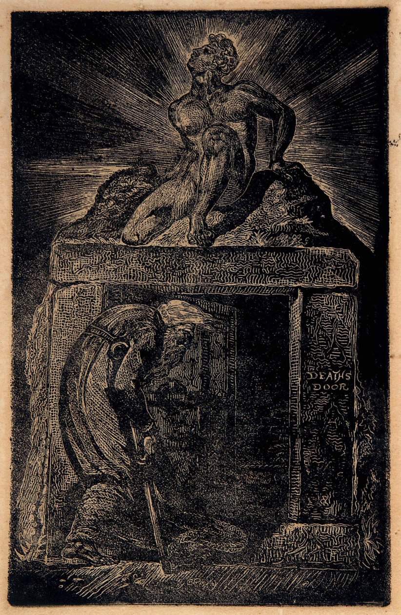 La puerta de la muerte de William Blake