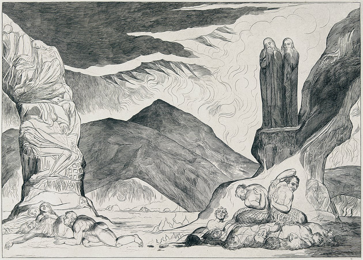 Ilustraciones de Dante de William Blake