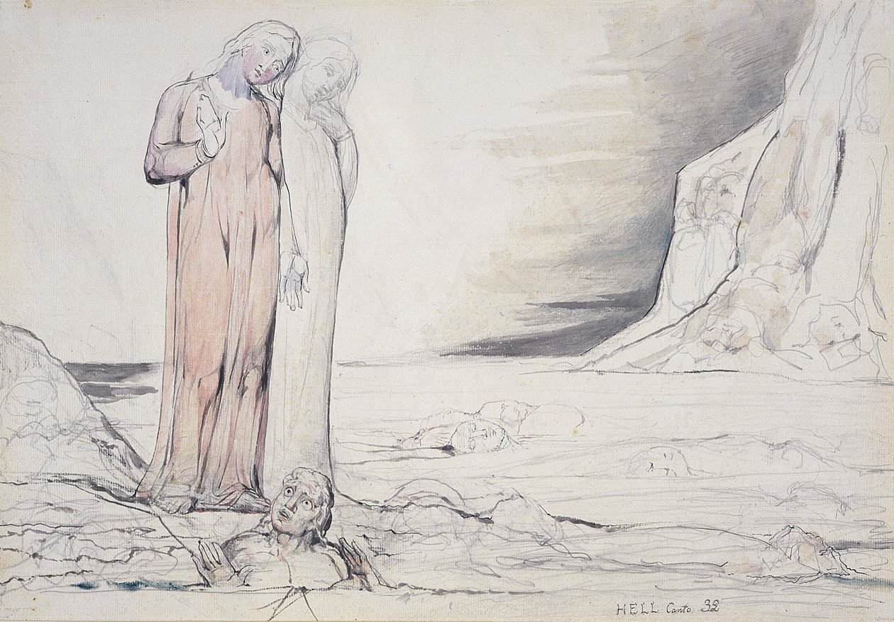 Ilustraciones de la Divina Comedia de Dante de William Blake