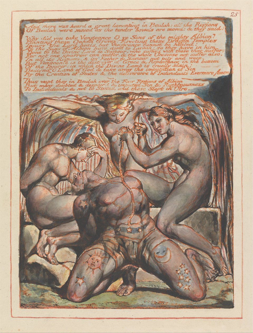 Jerusalén, Placa 25 de William Blake