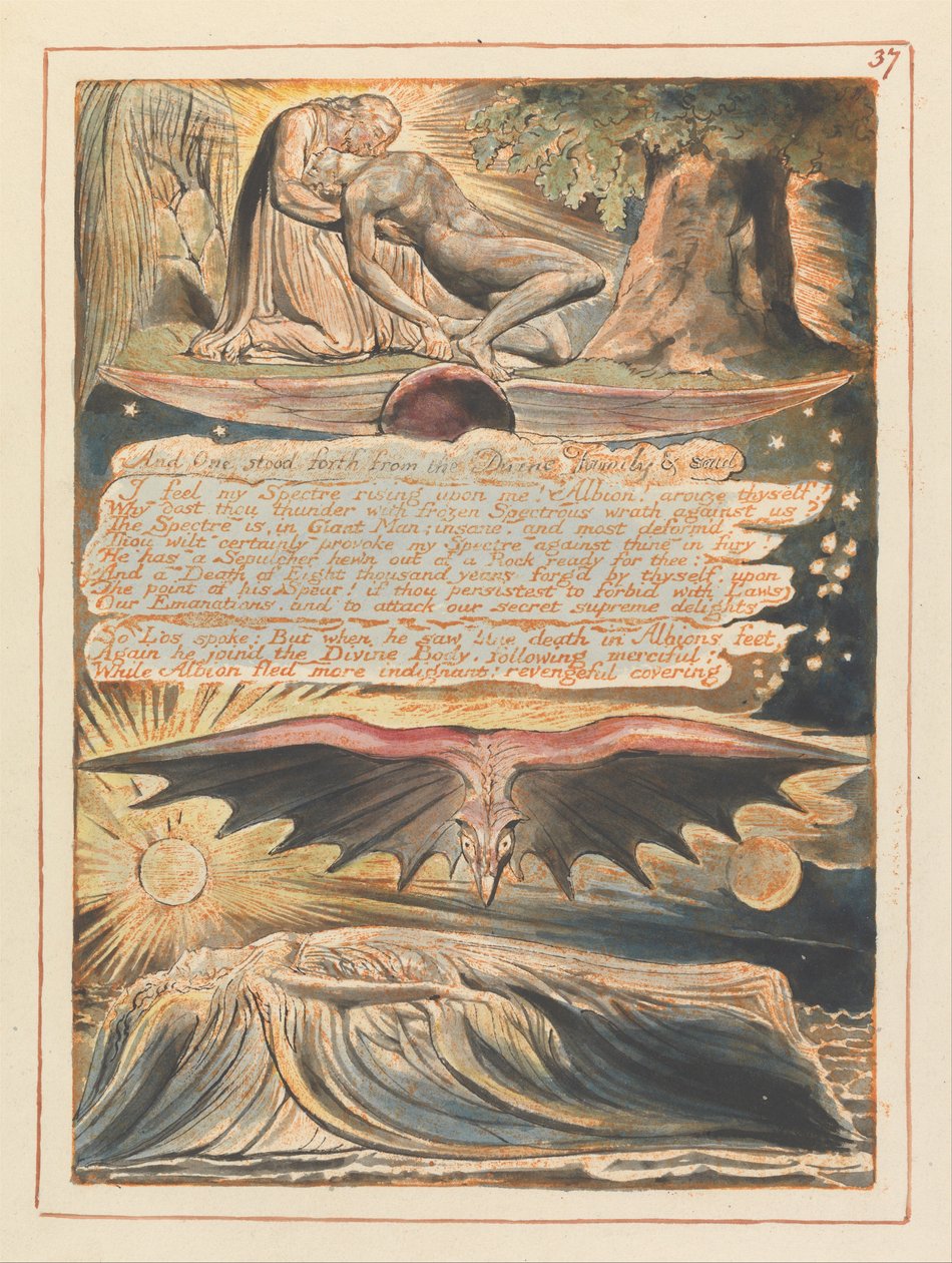Jerusalén, Placa 37 de William Blake