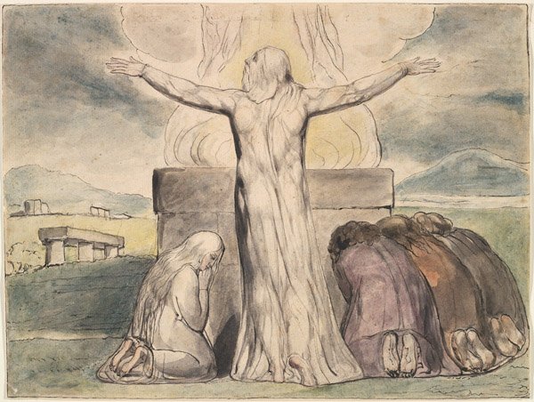Los sueños malignos de Job de William Blake