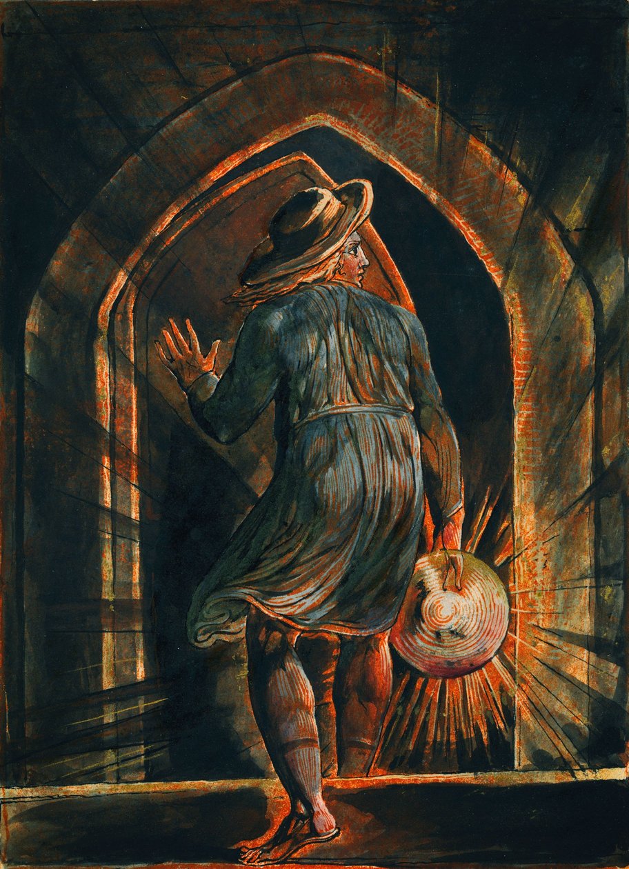 Los entrando en la tumba de William Blake
