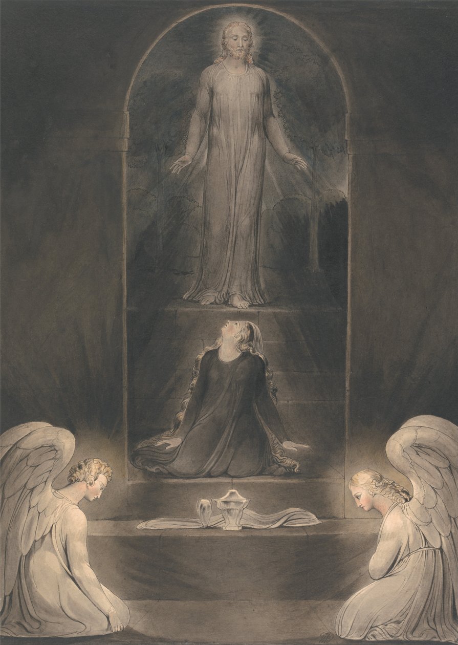 María Magdalena en el sepulcro de William Blake
