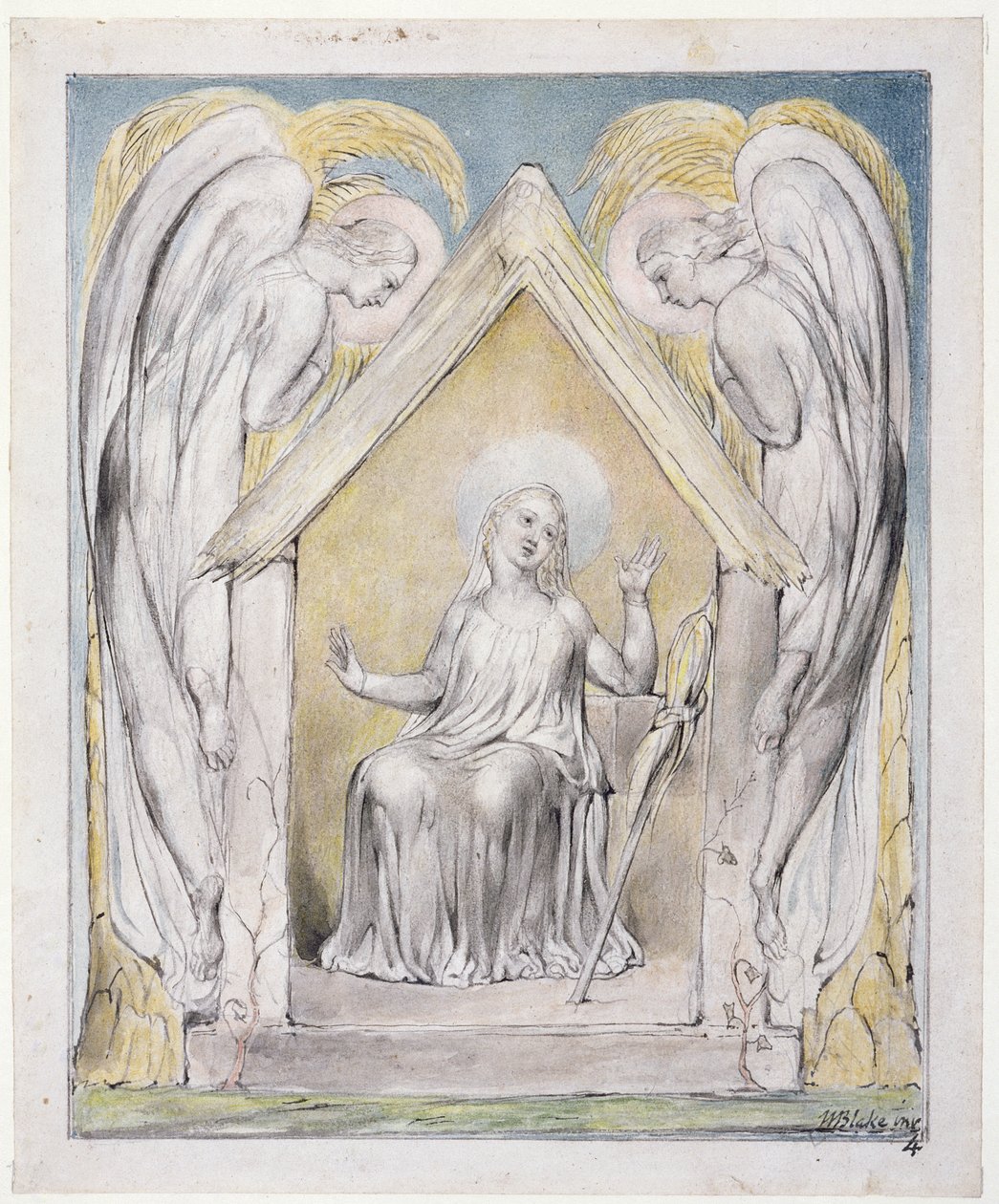 Lamentación de María por Cristo, ilustración de 