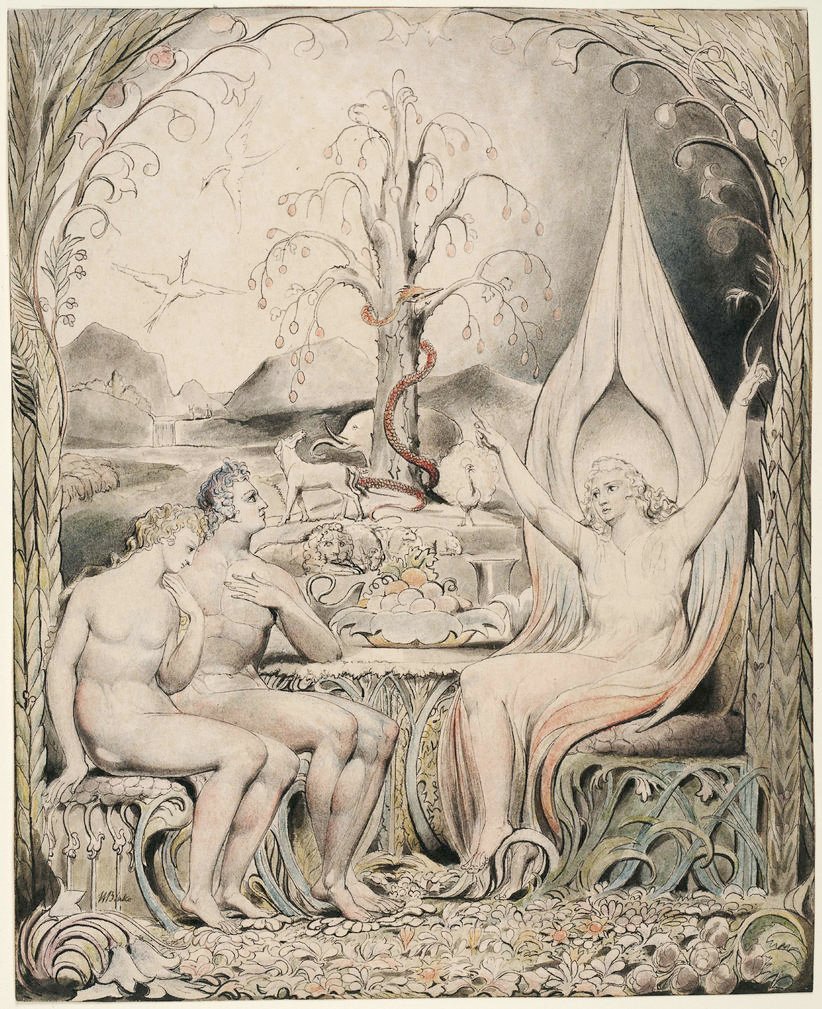 El paraíso perdido de William Blake