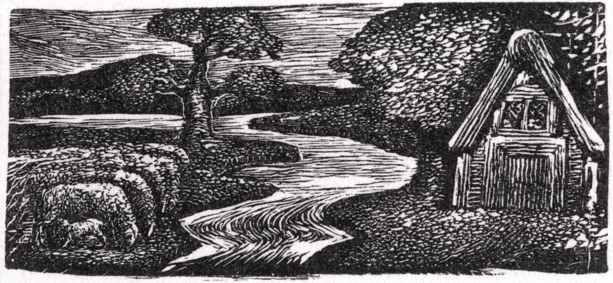 El arroyo plateado de Sabrina, ilustración de 