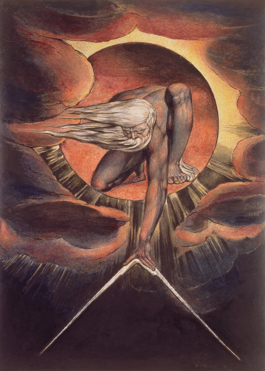 El anciano de los días de William Blake
