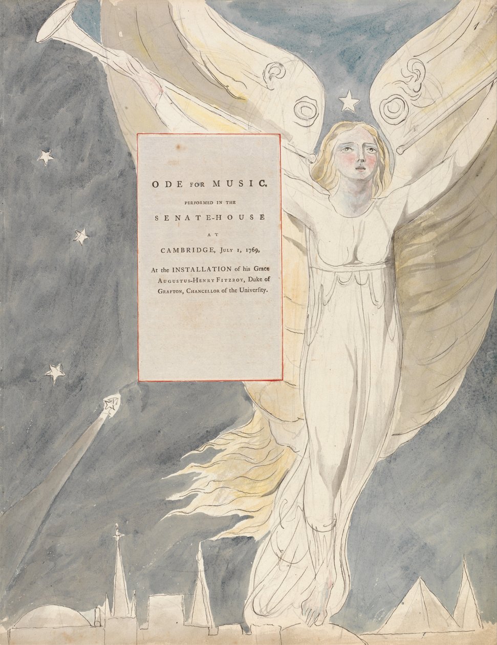 Los Poemas de Thomas Gray, Diseño 93 de William Blake
