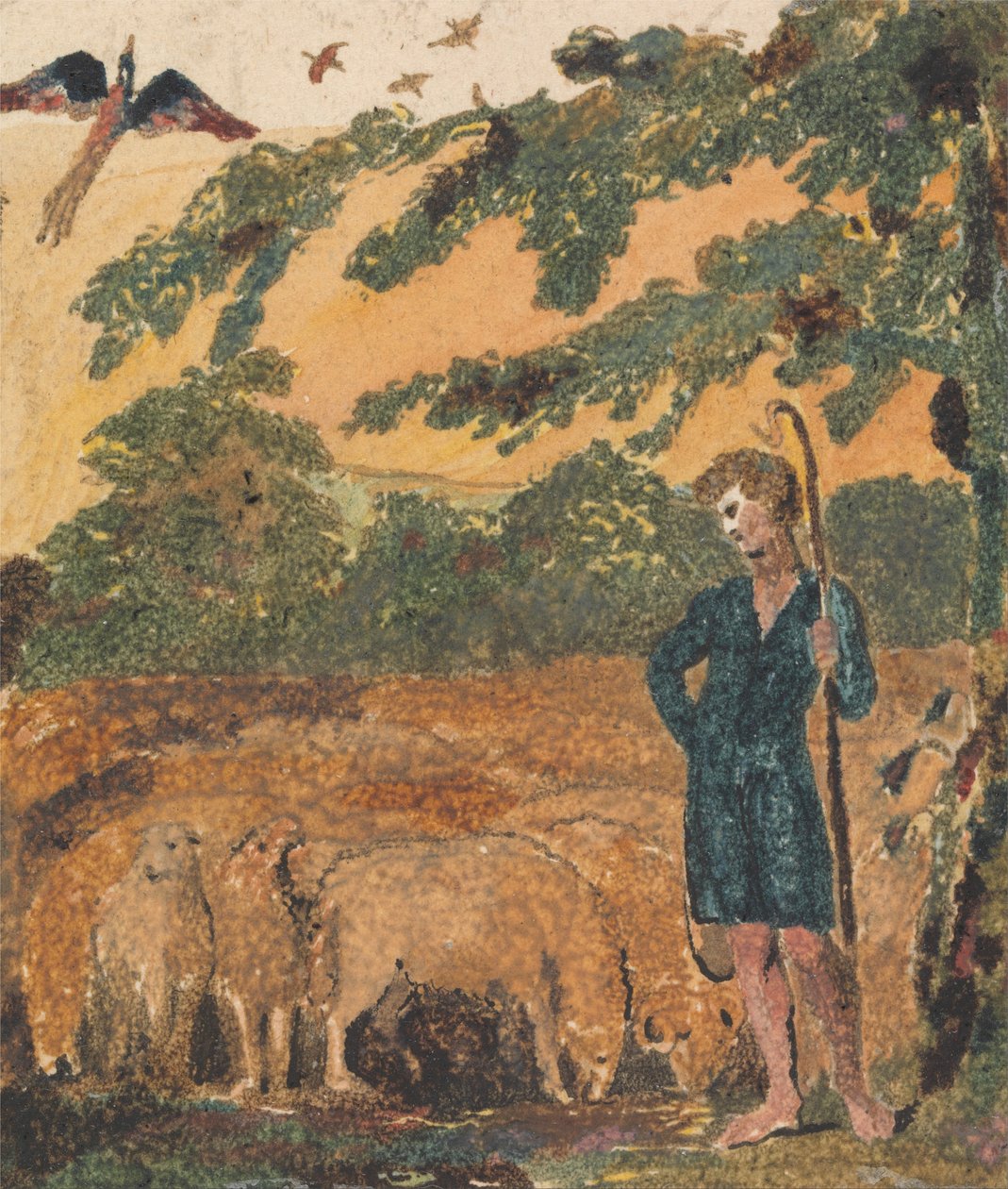 El Pastor, de Canciones de Inocencia de William Blake