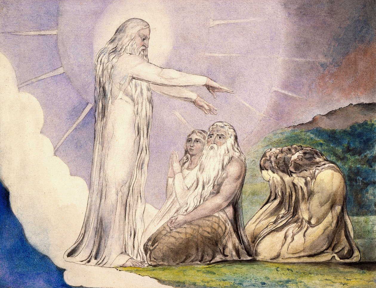 La visión de Cristo de William Blake