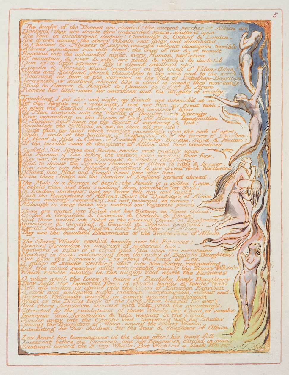 Las orillas del Támesis, placa 5 de 