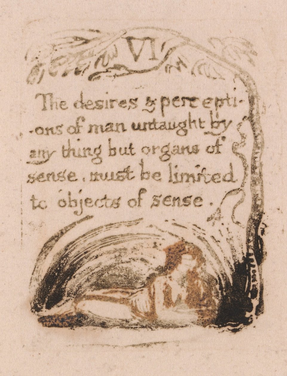 No hay religión natural, Placa 8 (Bentley a9) de William Blake