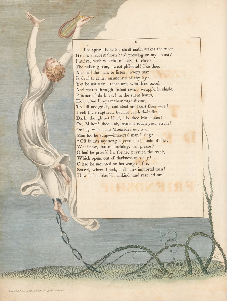 Pensamientos nocturnos de Young, Página 16 de William Blake