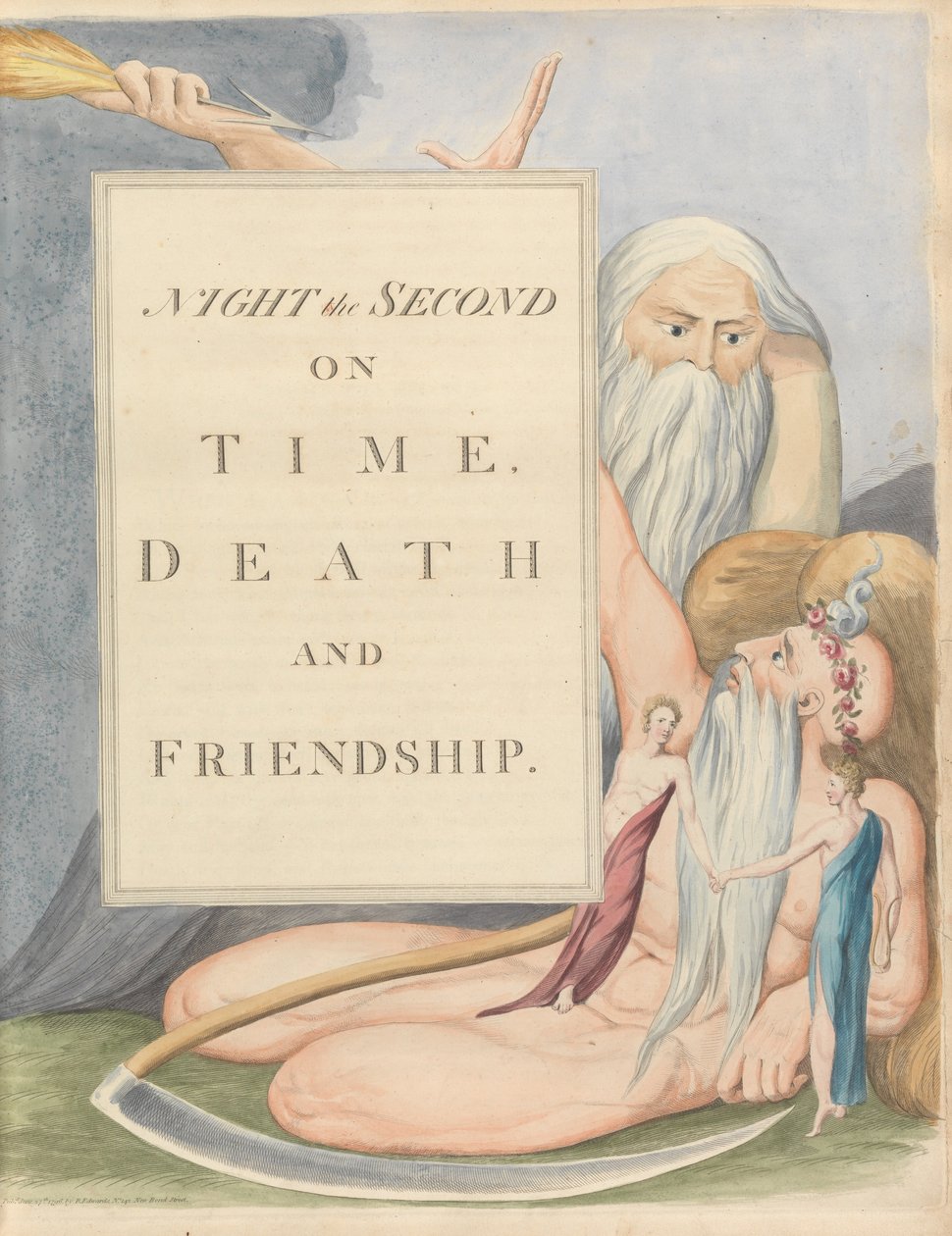 Pensamientos nocturnos de Young, Página 17 de William Blake