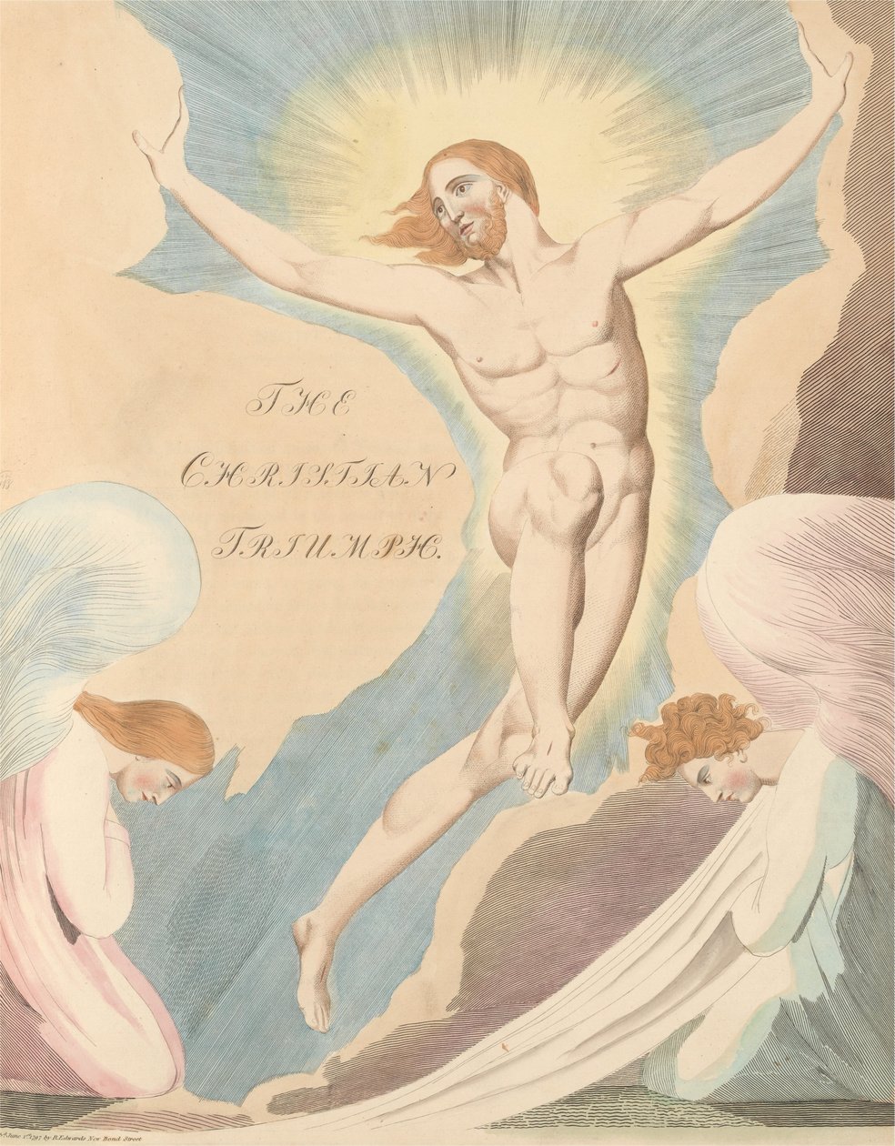 Pensamientos Nocturnos de Young, Página 65, Noche la Cuarta, El Triunfo Cristiano de William Blake