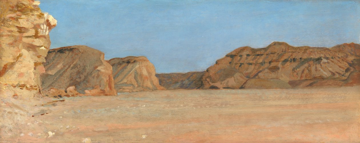 El Kab, Alto Egipto de William Blake Richmond