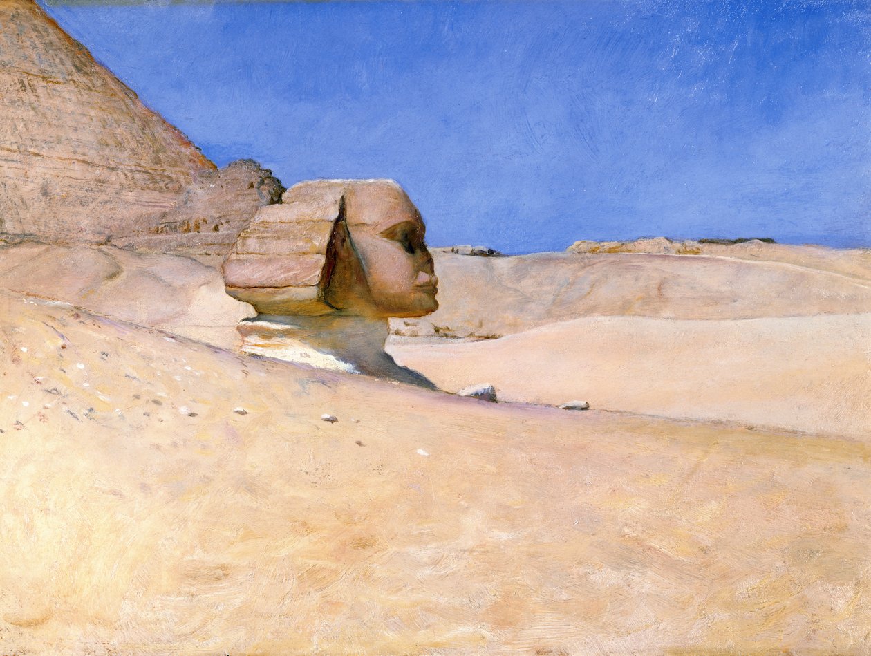 La Esfinge al Mediodía en Verano, c.1885 de William Blake Richmond