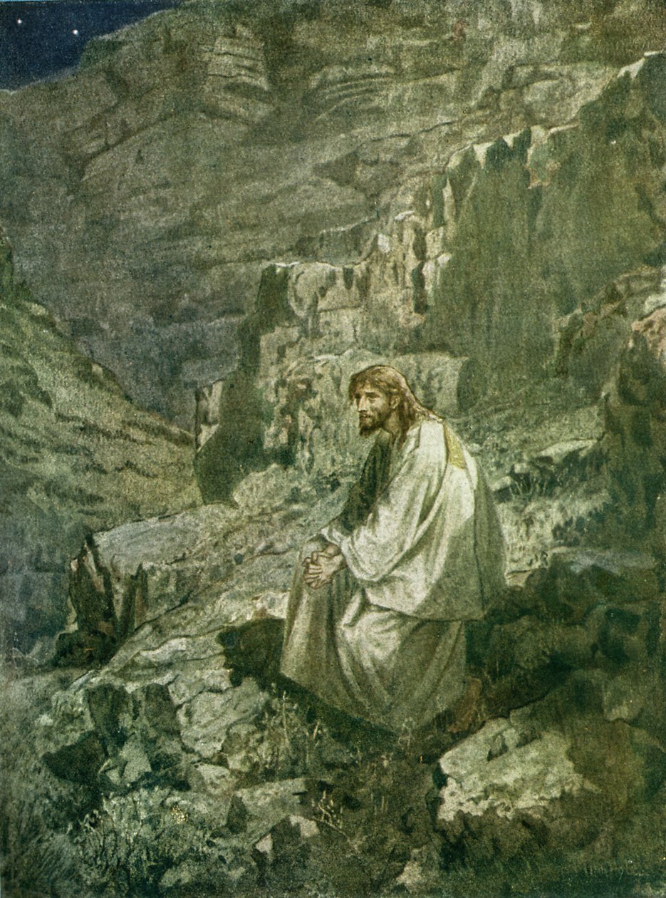 La tentación de Jesús - Biblia de William Brassey Hole
