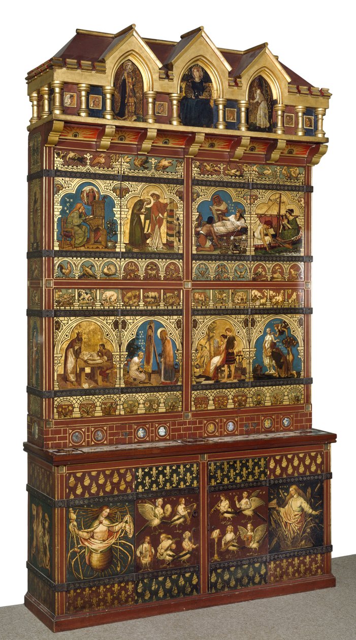 Gran librero, 1856-62 de William Burges