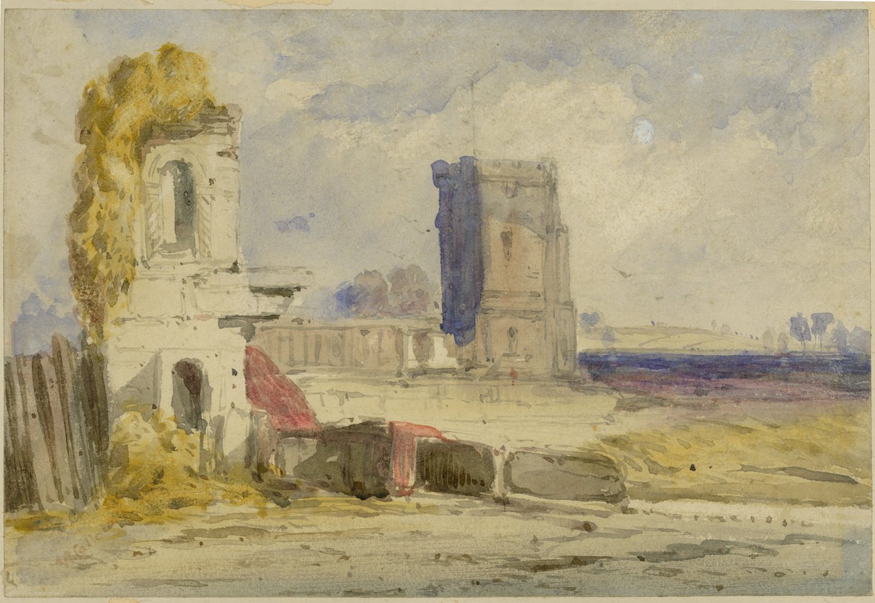 Paisaje con Ruinas de William Callow