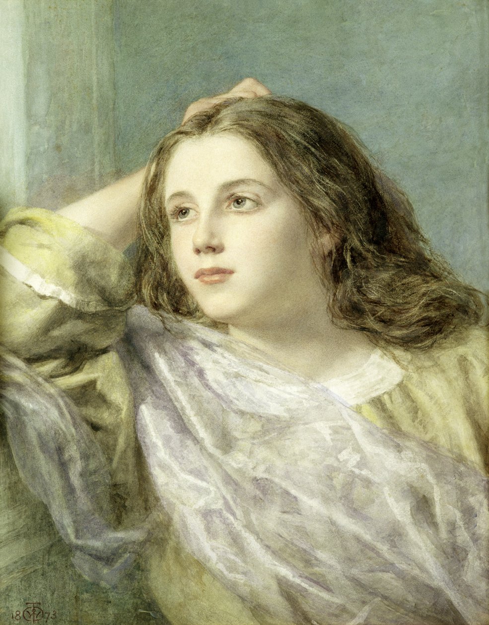 Meditación, 1873 de William Dobson