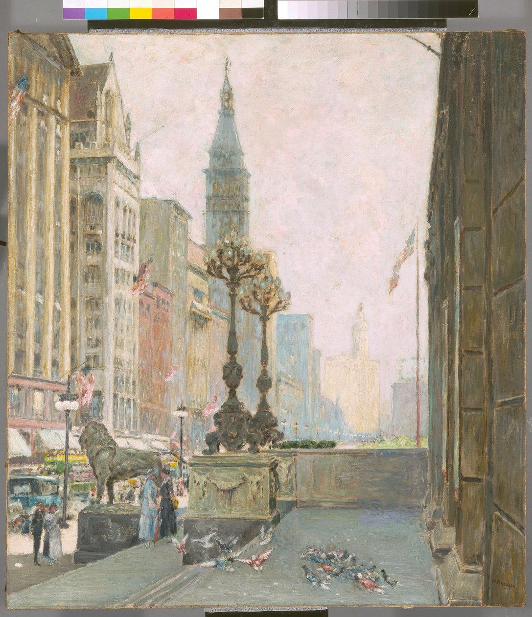 Mañana en la Avenida de William Clusmann