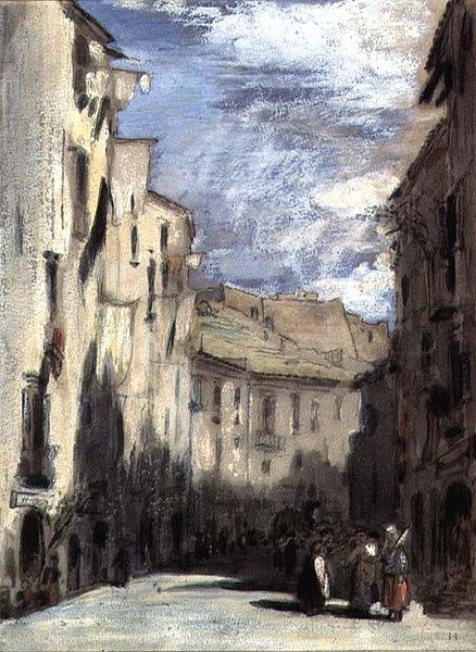 Calle en Nápoles de William Collins