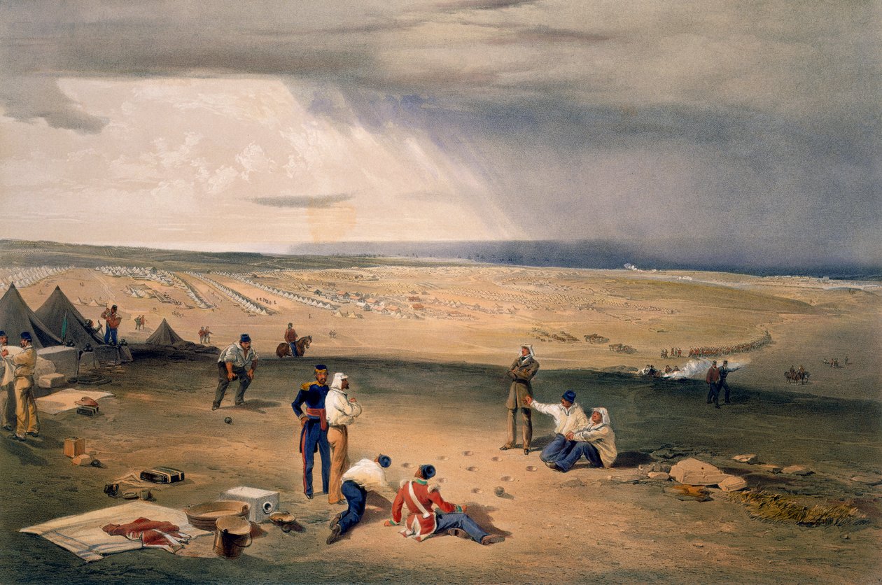 Campamento de la Tercera División, lámina de 