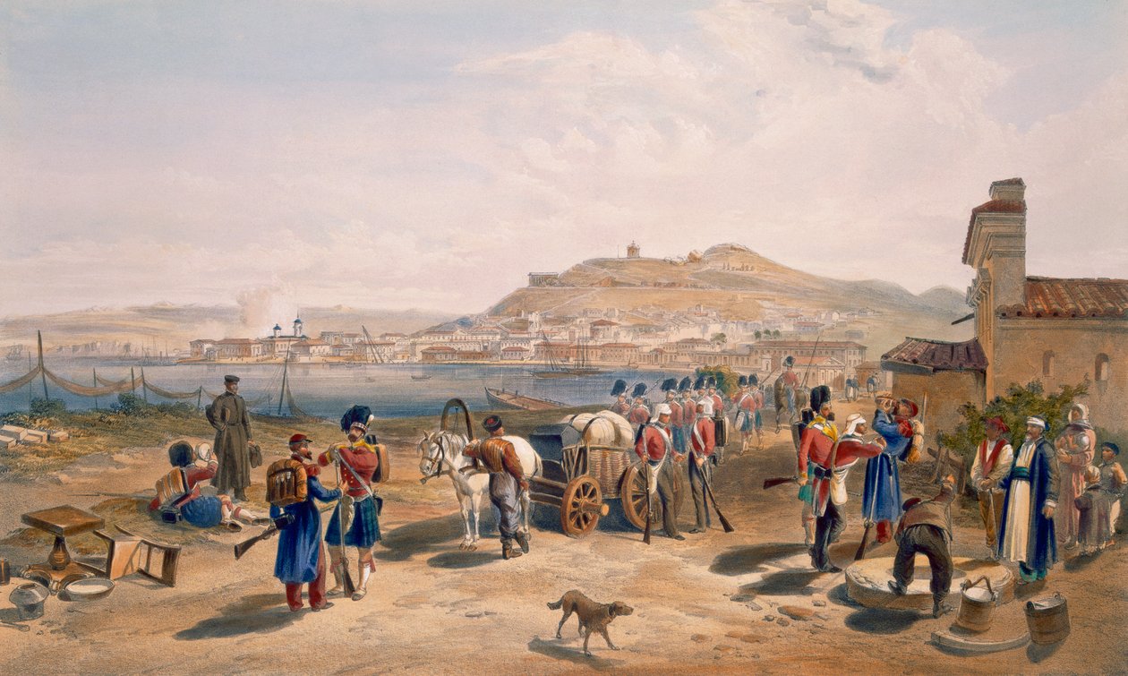 Kertch desde el norte, placa de 