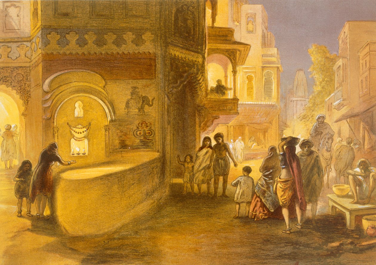 El Dewali o Festival de las Lámparas, de 