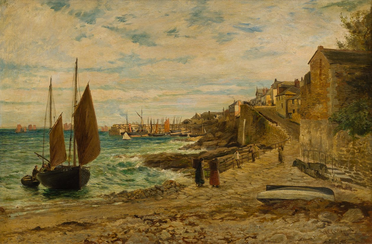 Deslizamiento de Newlyn de William Croxford