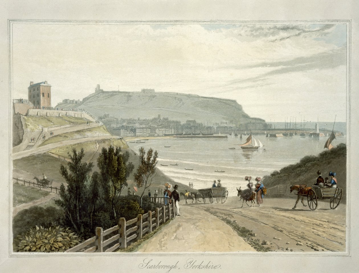 Scarborough, Yorkshire, del Volumen VI de 