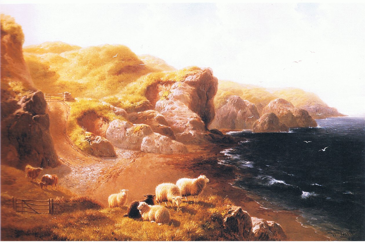 Penliech, Carnarvonshire, de fuente de revista o libro desconocido de William Davies