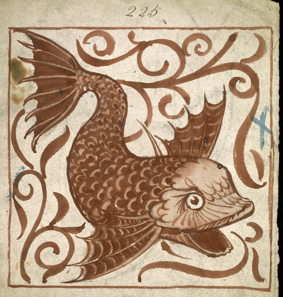 Monstruo marino de William de Morgan
