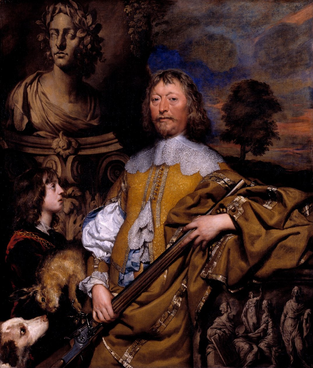 Endymion Porter alrededor de 1642-5 de William Dobson