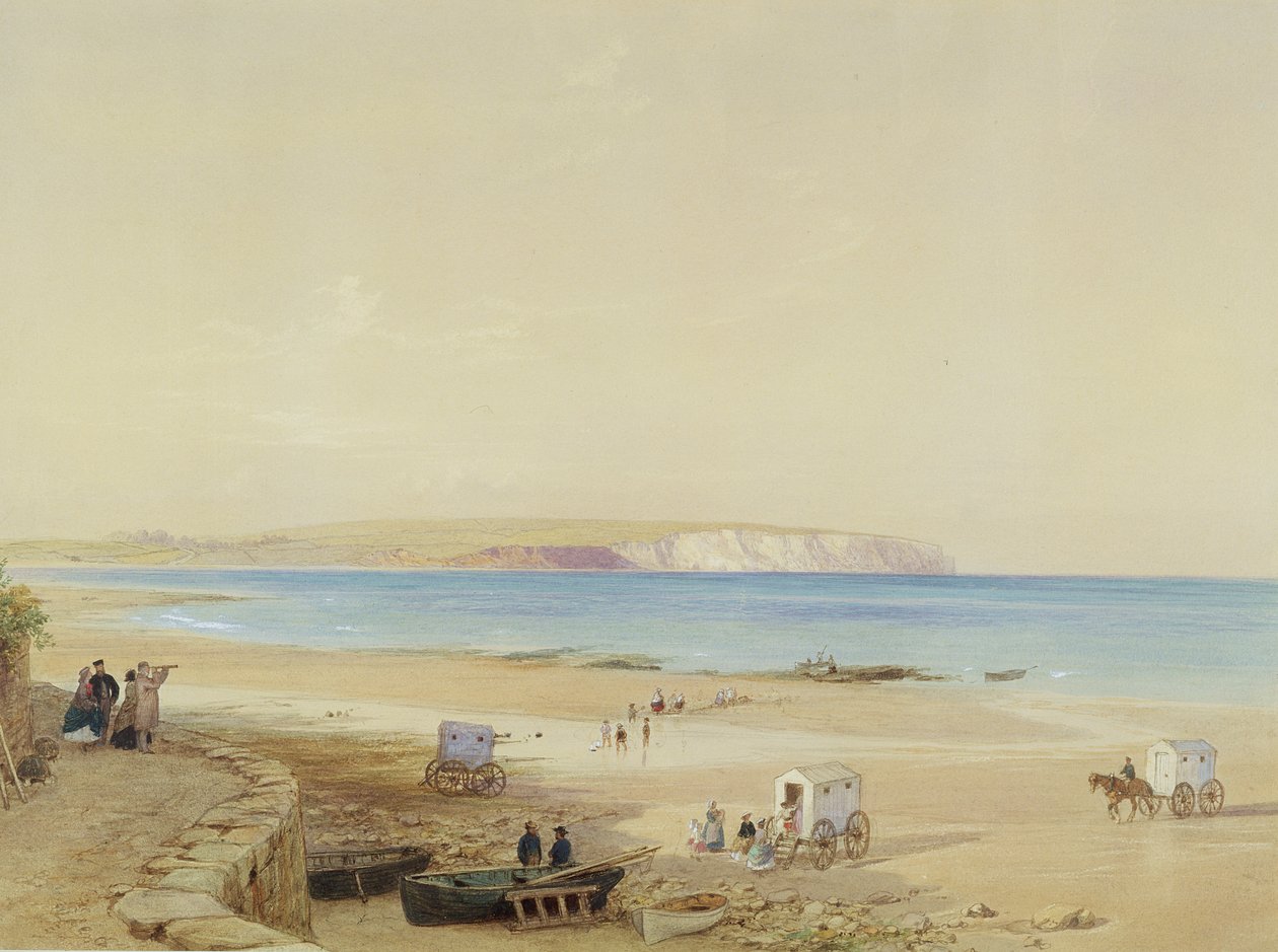 Acantilado Culver, Isla de Wight de William Dyce