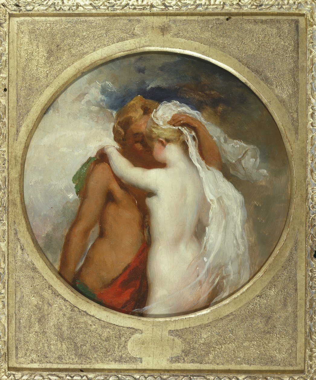 Cupido y Psique de William Etty