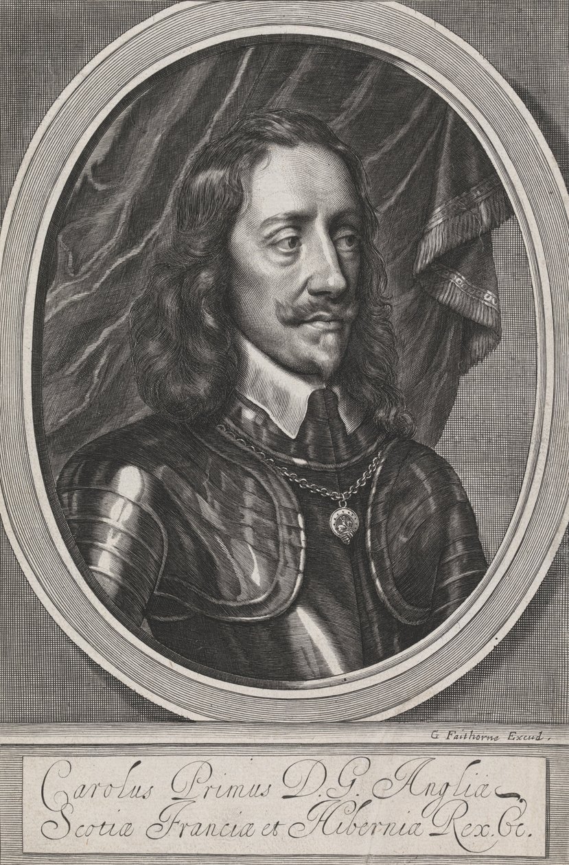 Carlos I de William Faithorne