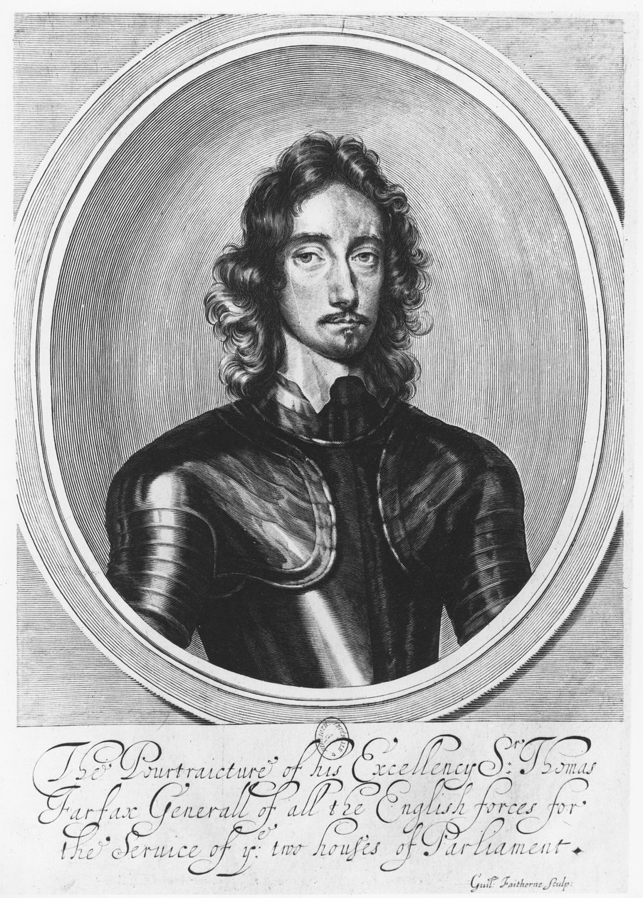 Lord Thomas Fairfax de William Faithorne
