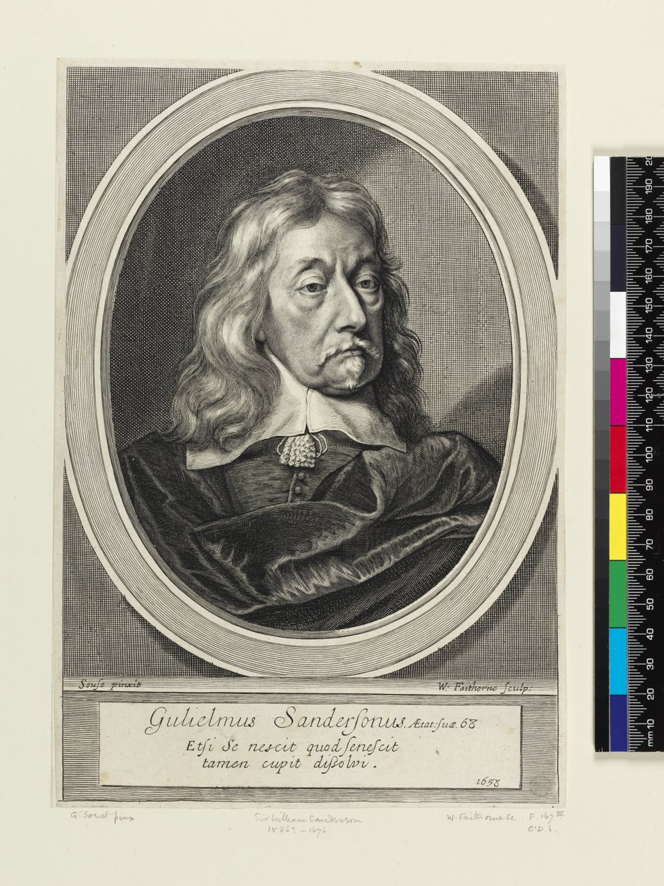 Sir William Sanderson, 1658 de William Faithorne