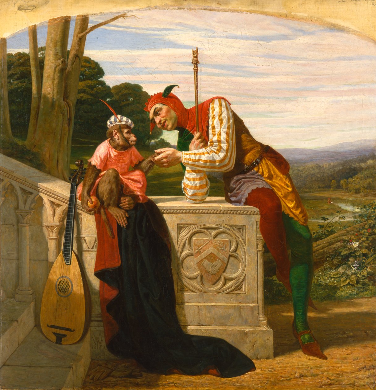 Amigos Fieles, 1859 de William Frederick Yeames